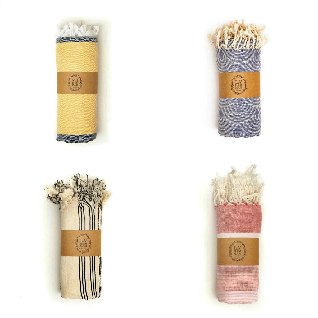 A Big Mystery Box of 5 Peshtemals! Save BIG with Random 5 pieces Today! by La'Hammam La'Hammam