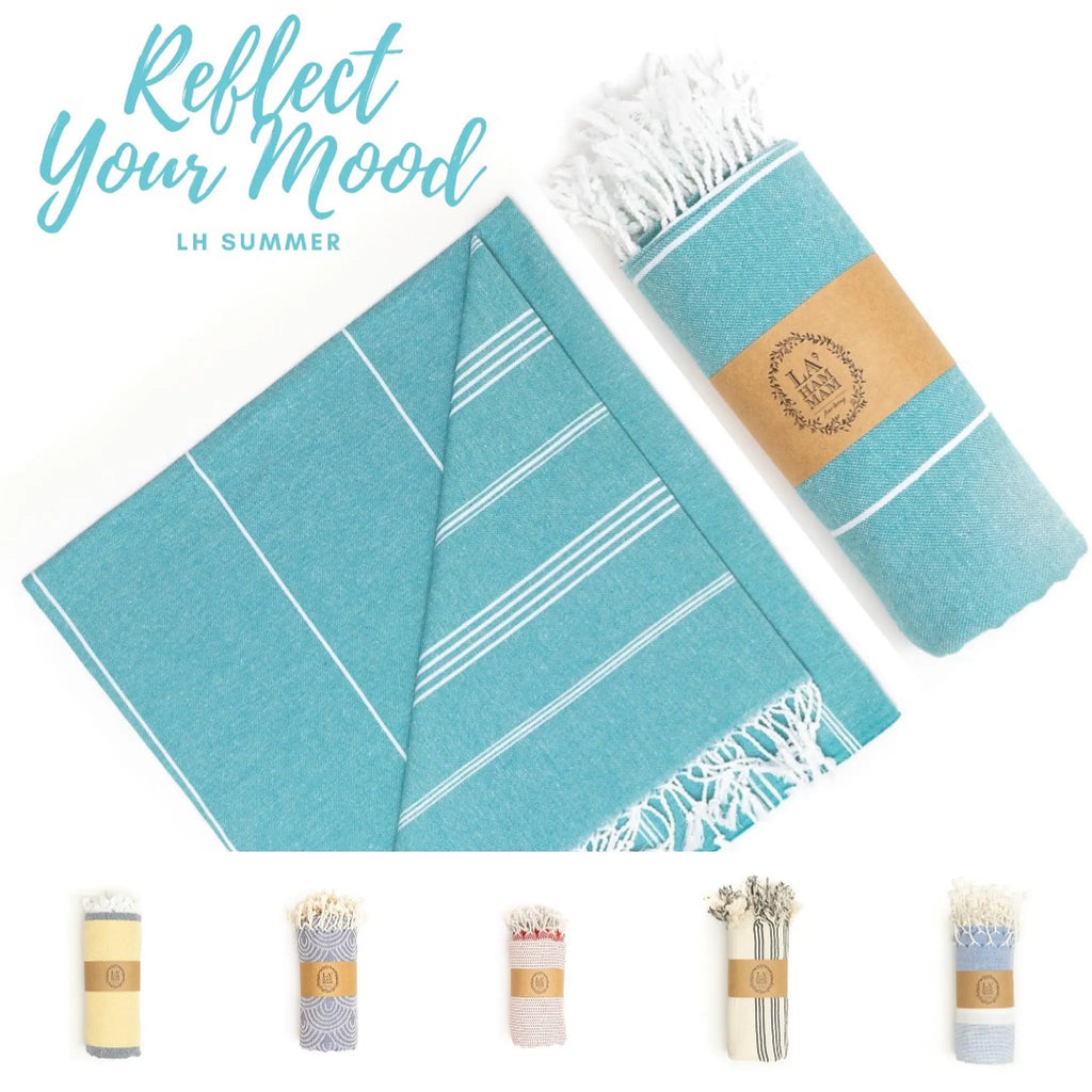 A Mystery Box of 3 Peshtemals, Save BIG with Random three pieces Today! by La'Hammam La'Hammam