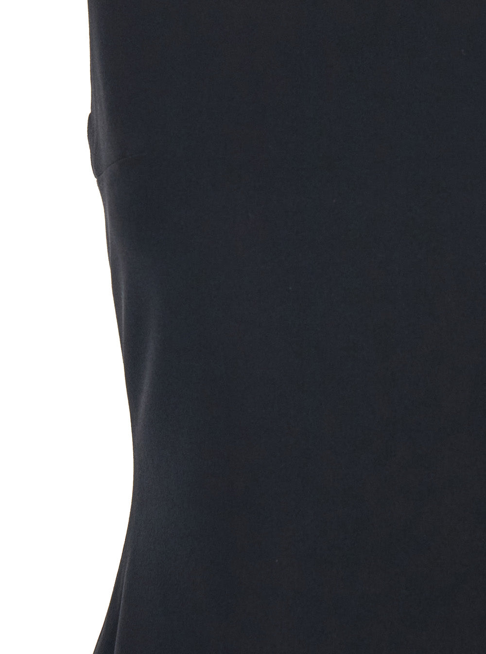 Black Long Dress With Square Neckline