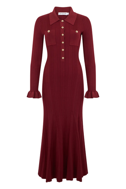 Long Dress Burgundy