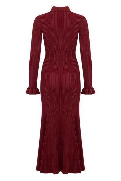 Long Dress Burgundy