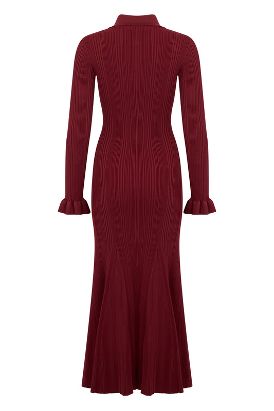 Long Dress Burgundy