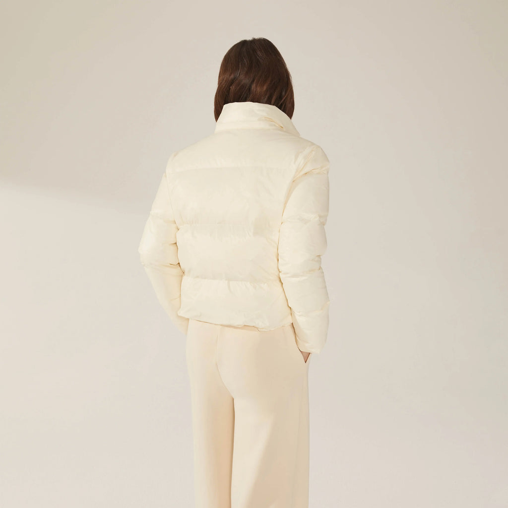 Adeline Hooded Down Puffer Jacket by Italic - Ladiesse