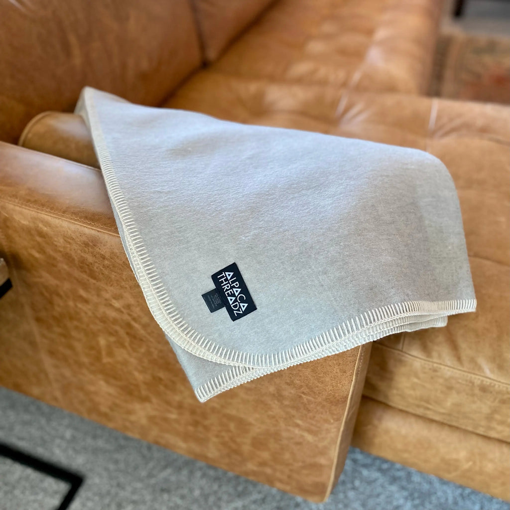 Alpaca Camp Throw - Solids by Alpaca Threadz ALPACA THREADZ