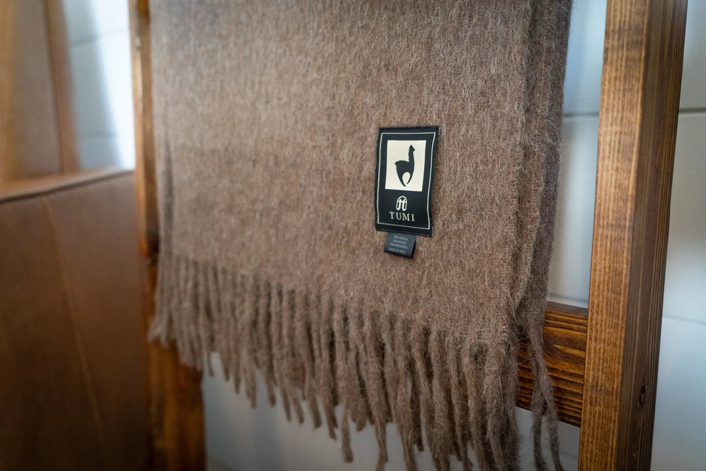 Alpaca Wool Throw Blanket - Solid Colors by Alpaca Threadz ALPACA THREADZ