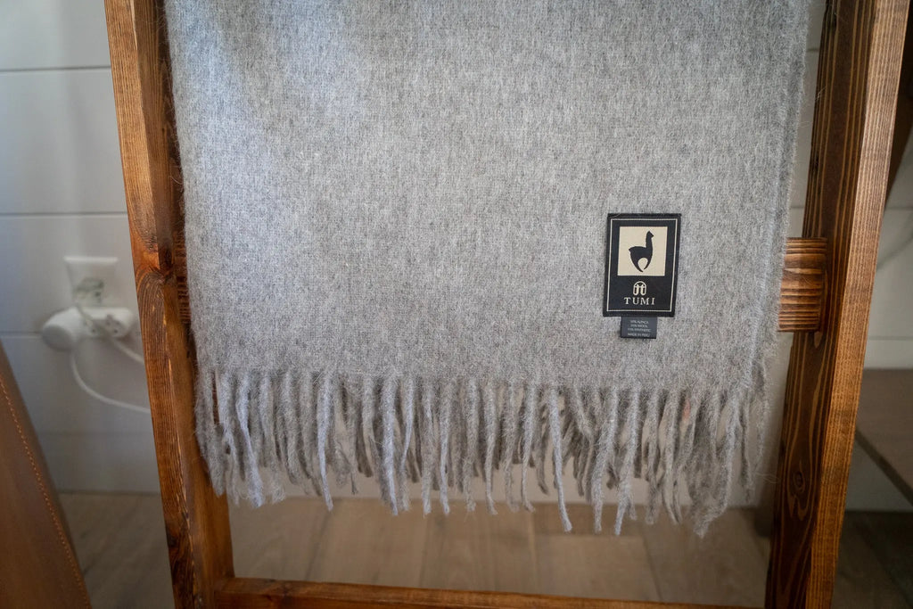 Alpaca Wool Throw Blanket - Solid Colors by Alpaca Threadz ALPACA THREADZ