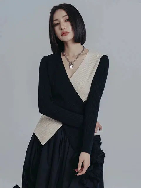 Ambrey Crossbody Sweater by Marigold Shadows Marigold Shadows