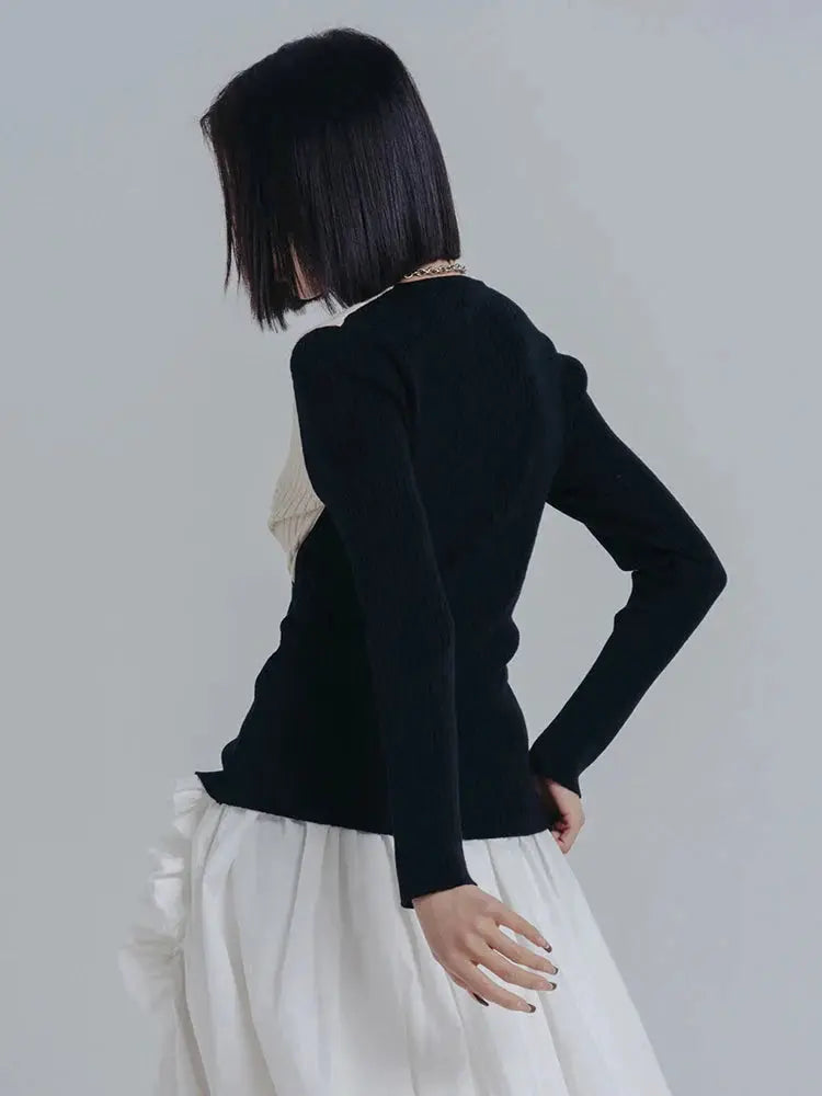 Ambrey Crossbody Sweater by Marigold Shadows Marigold Shadows