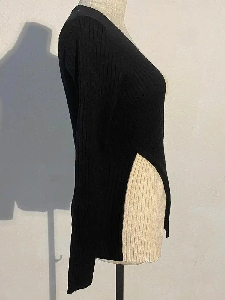 Ambrey Crossbody Sweater by Marigold Shadows Marigold Shadows