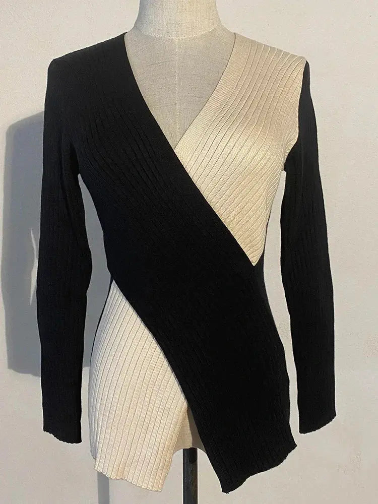 Ambrey Crossbody Sweater by Marigold Shadows Marigold Shadows