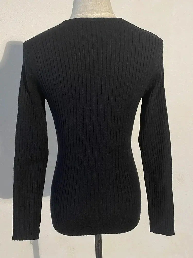 Ambrey Crossbody Sweater by Marigold Shadows Marigold Shadows