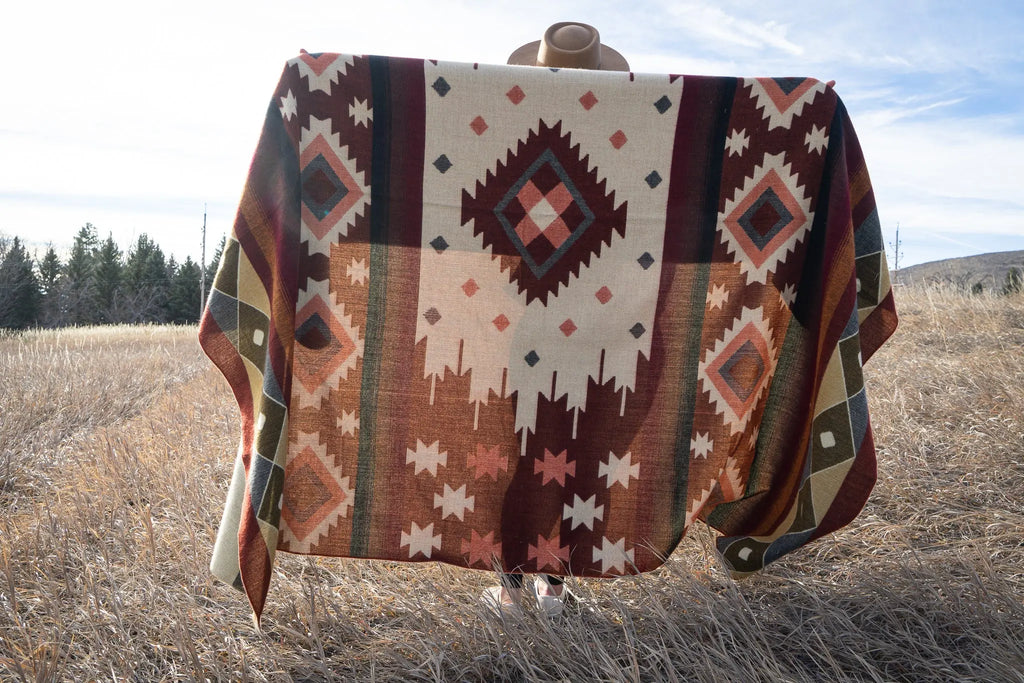 Andean Alpaca Wool Blanket - Western by Alpaca Threadz ALPACA THREADZ