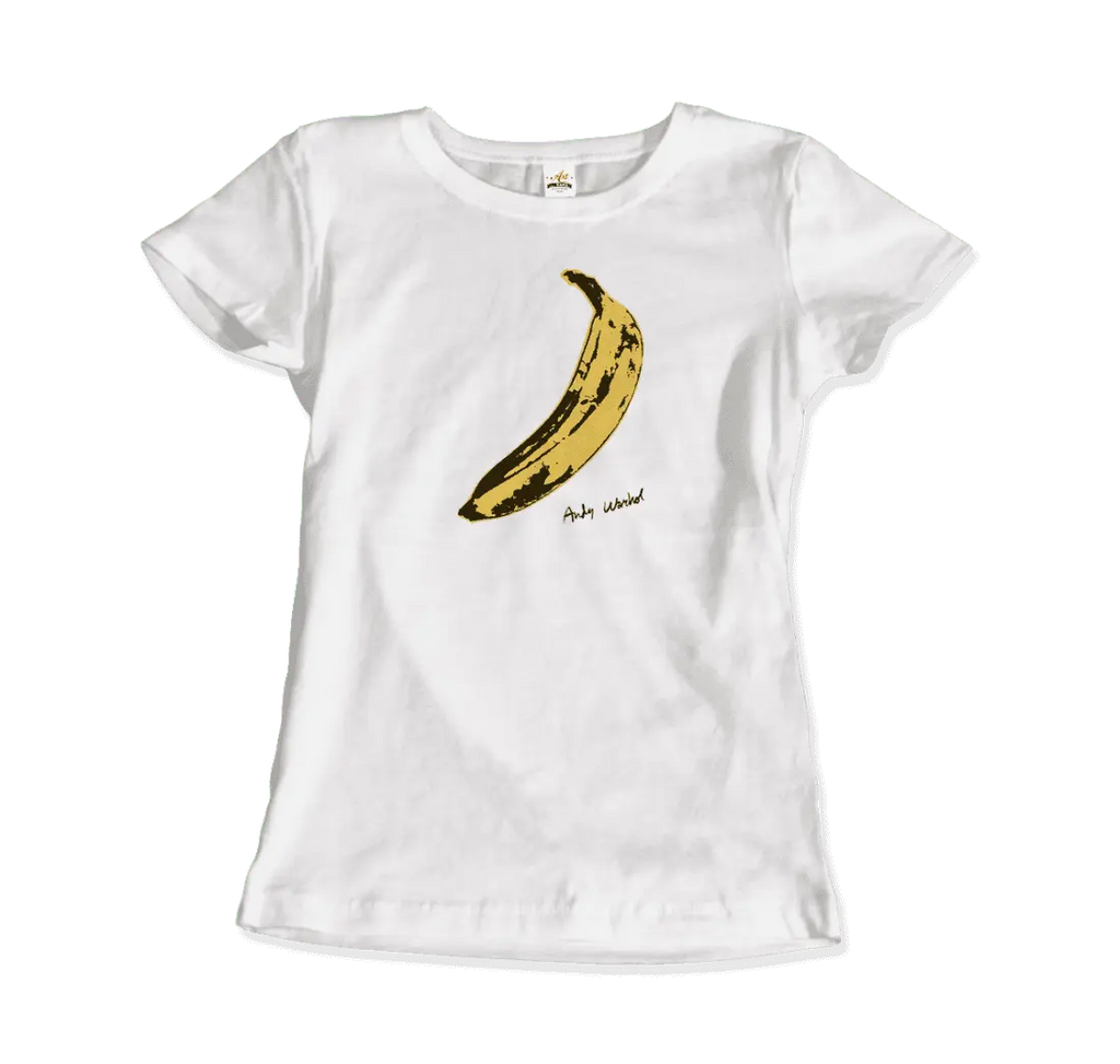 Andy Warhol's Banana, 1967 Pop Art T-Shirt by Art-O-Rama Shop ART-O-RAMA-SHOP