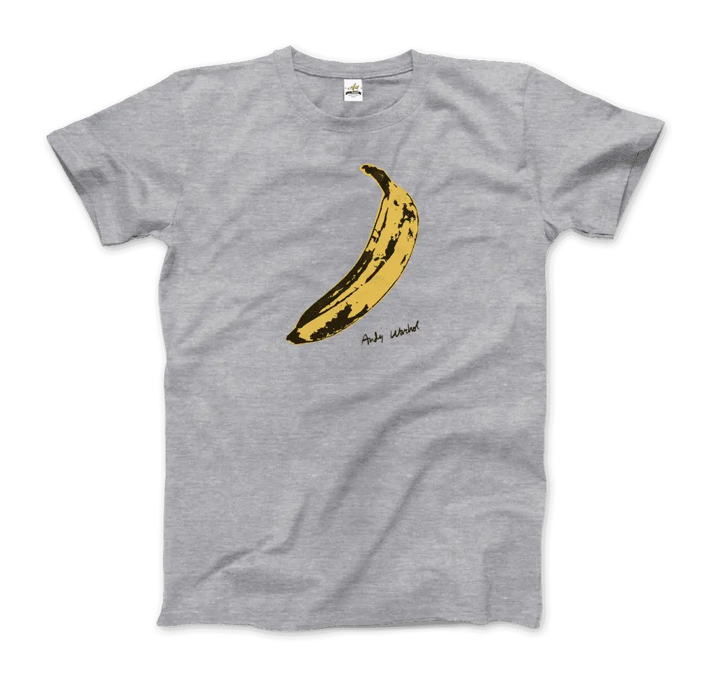 Andy Warhol's Banana, 1967 Pop Art T-Shirt by Art-O-Rama Shop ART-O-RAMA-SHOP