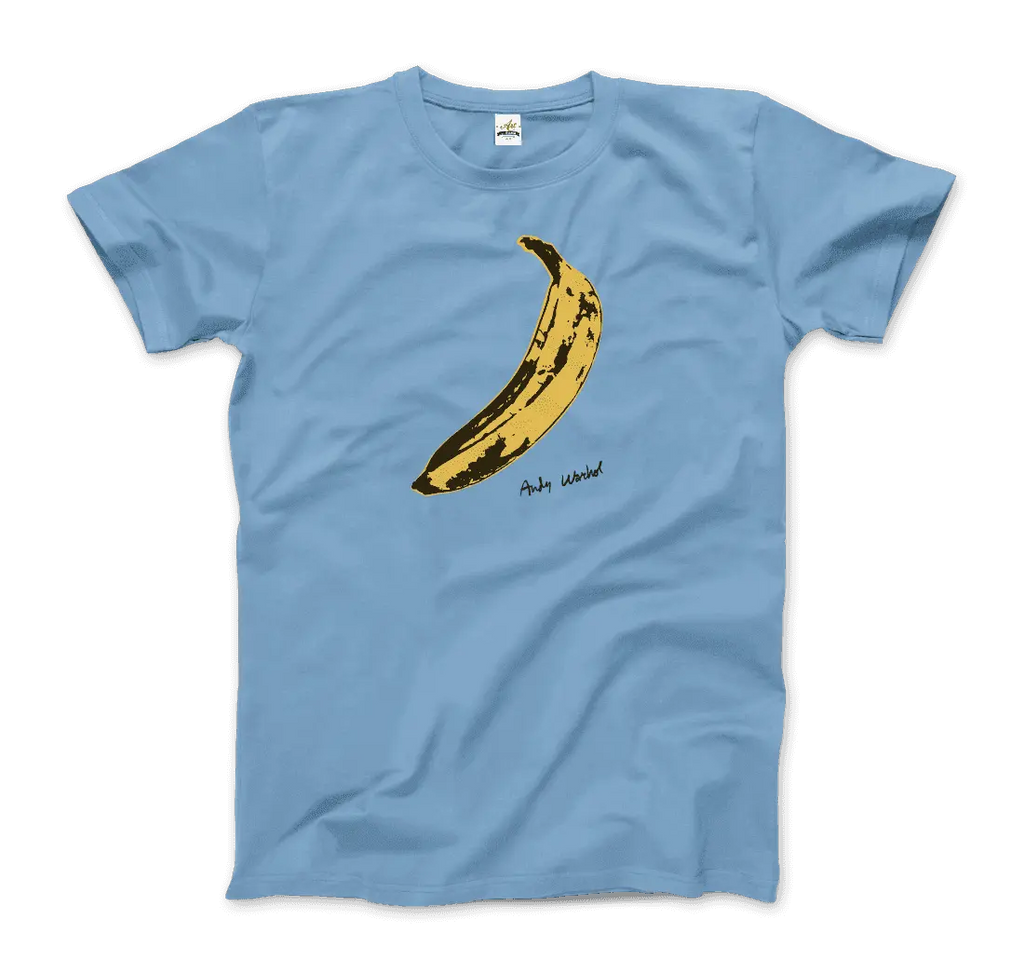 Andy Warhol's Banana, 1967 Pop Art T-Shirt by Art-O-Rama Shop ART-O-RAMA-SHOP