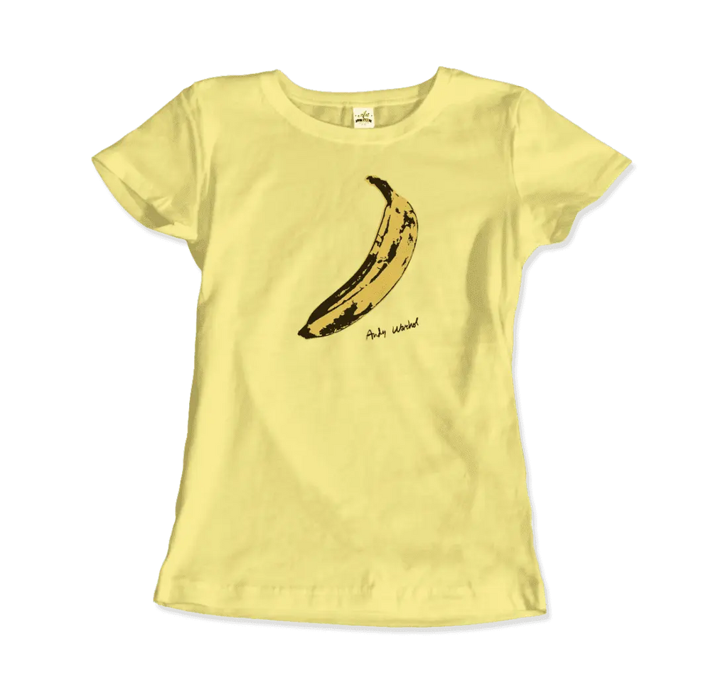 Andy Warhol's Banana, 1967 Pop Art T-Shirt by Art-O-Rama Shop ART-O-RAMA-SHOP