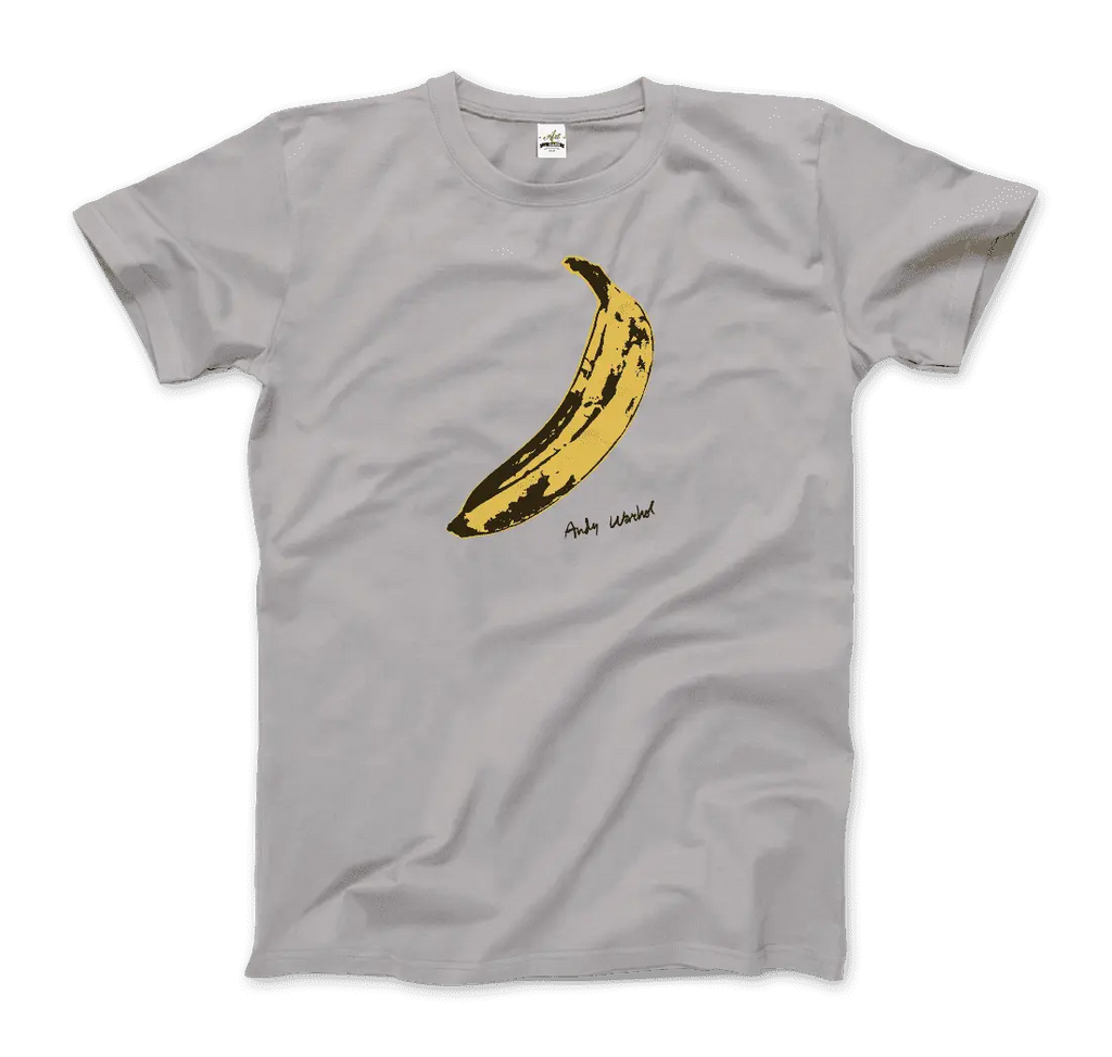 Andy Warhol's Banana, 1967 Pop Art T-Shirt by Art-O-Rama Shop ART-O-RAMA-SHOP