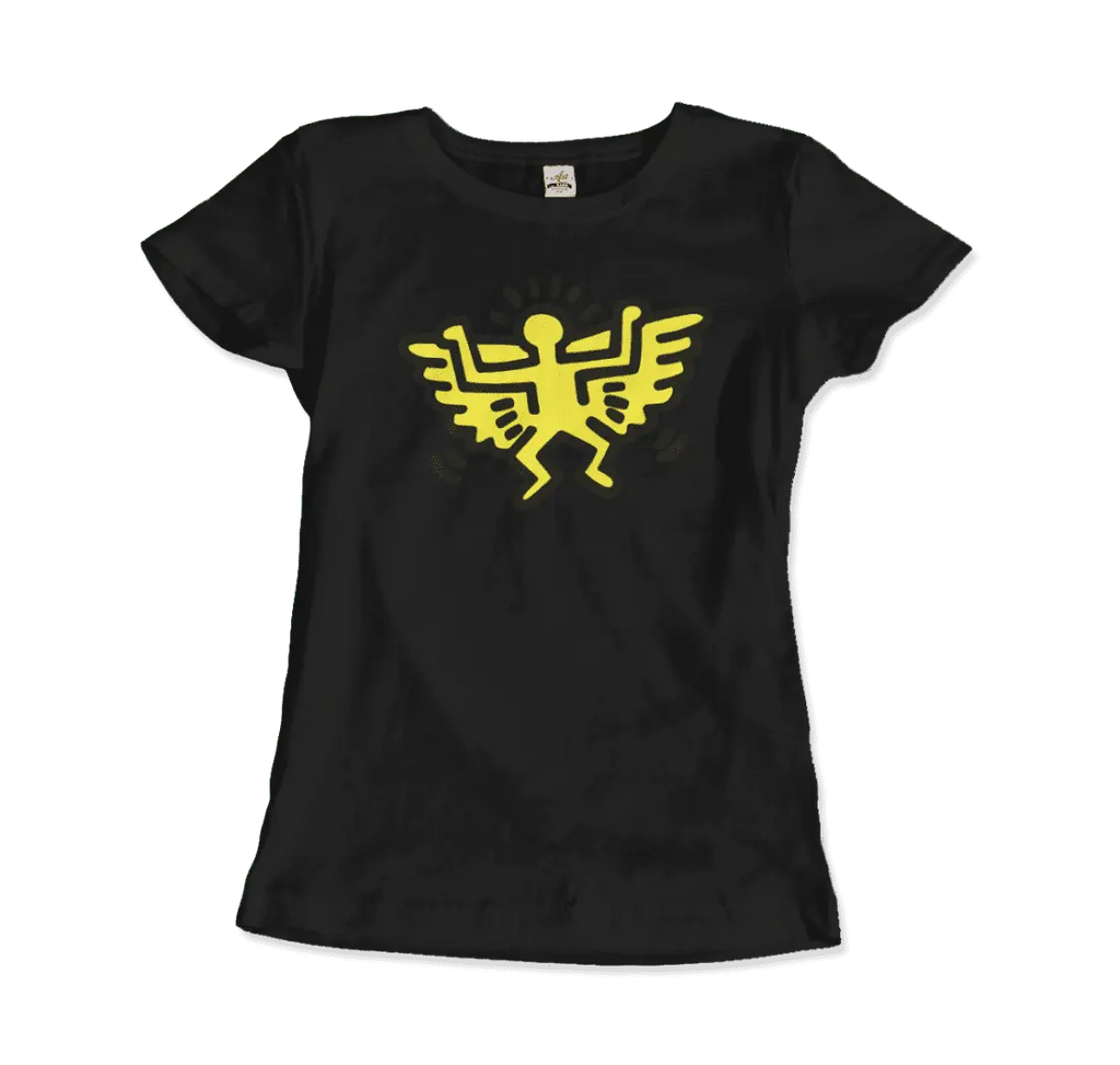 Angel Icon, 1990 Street Art T-Shirt by Art-O-Rama Shop Art-O-Rama Shop