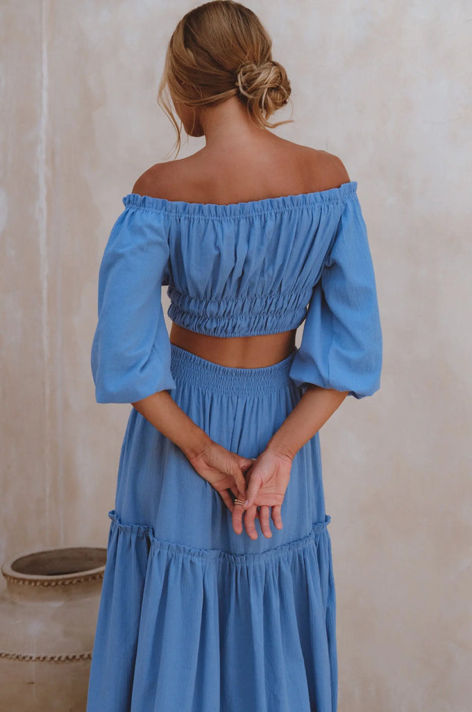 Annabelle Linen Cropped Top by Bali ELF Bali ELF