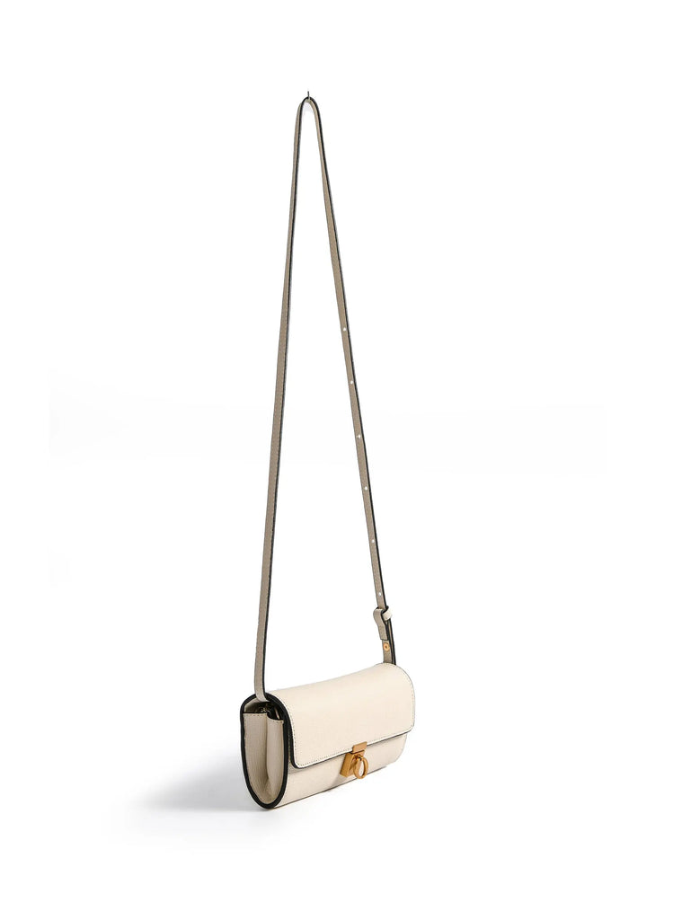 Aria 3-way Convertible Belt Crossbody Pencil Bag, White by Bob Oré BOB ORE