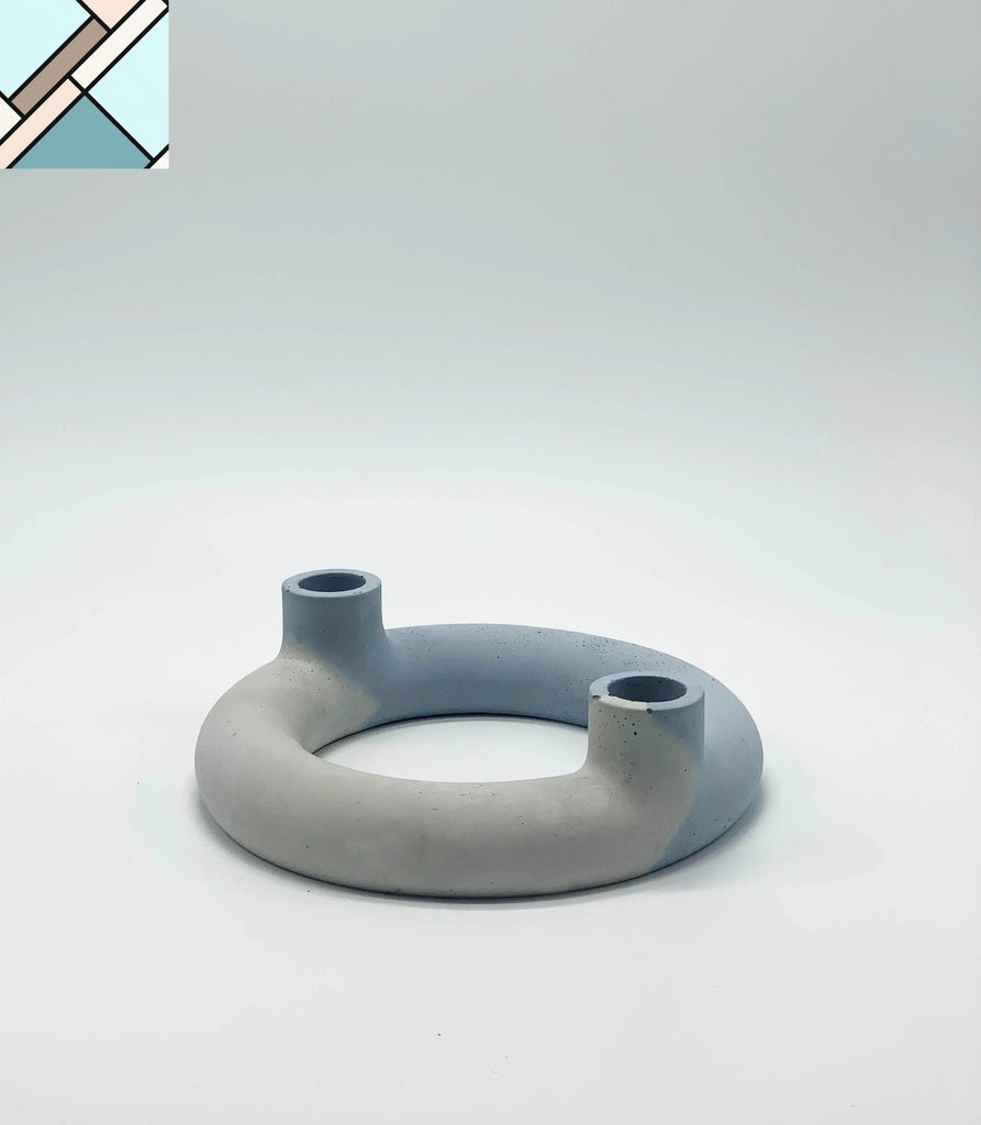 Aria Concrete Candle Holder UNO ATELIER