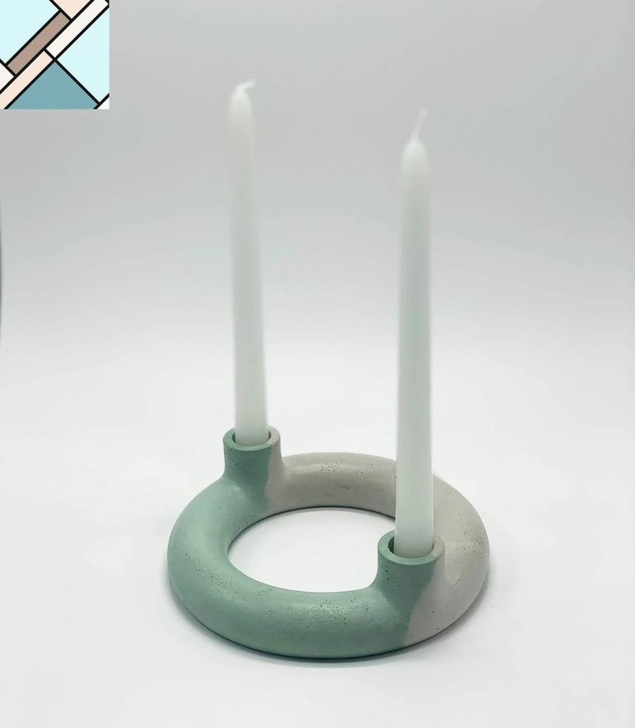 Aria Concrete Candle Holder UNO ATELIER
