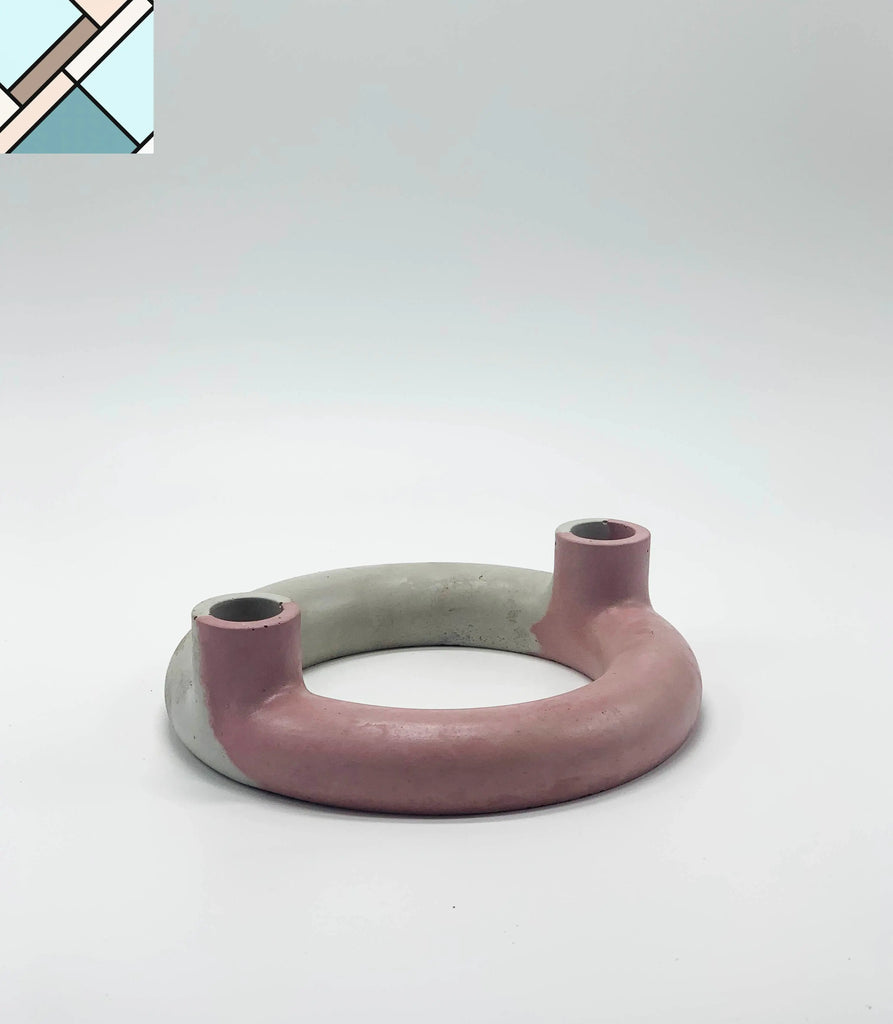 Aria Concrete Candle Holder UNO ATELIER