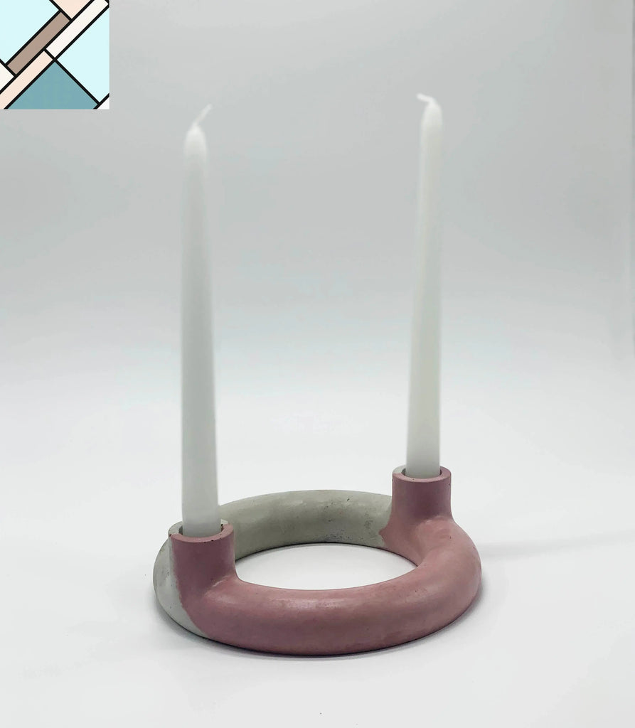 Aria Concrete Candle Holder UNO ATELIER