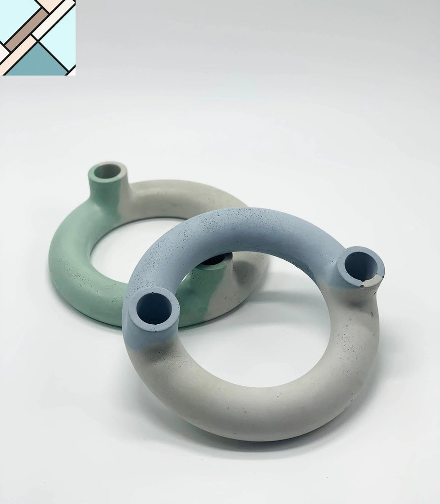Aria Concrete Candle Holder UNO ATELIER