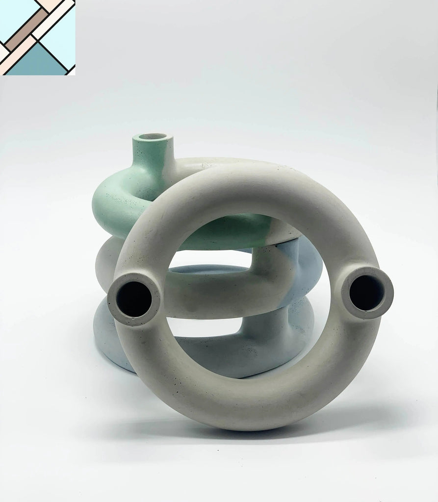 Aria Concrete Candle Holder UNO ATELIER