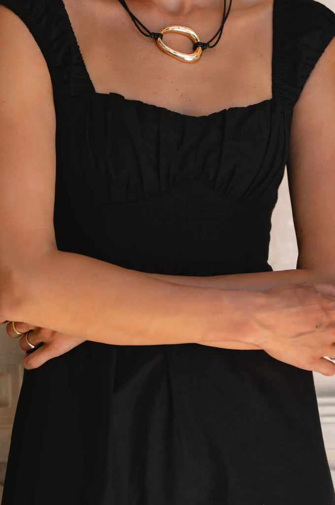 Augusta  Midi Linen Dress by Bali Lane Bali Lane