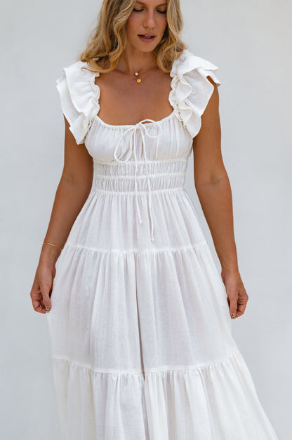 Aura Ruffled Maxi Dress