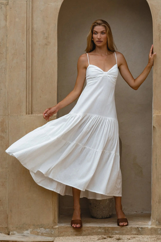 Aurelia Linen Maxi Dress by Bali Lane Bali Lane
