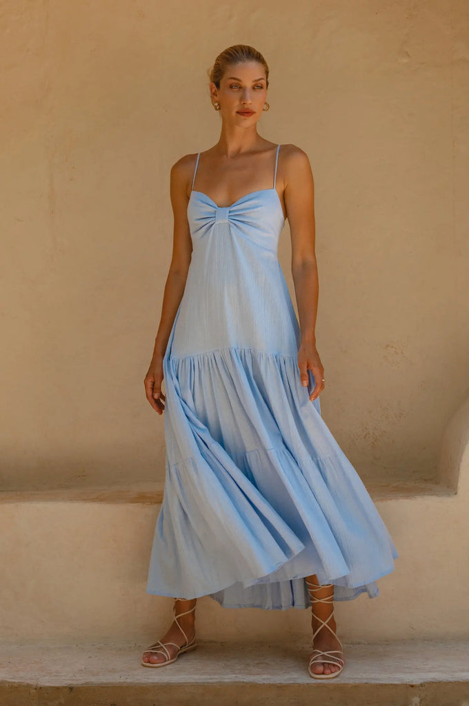 Aurelia Linen Maxi Dress by Bali Lane Bali Lane