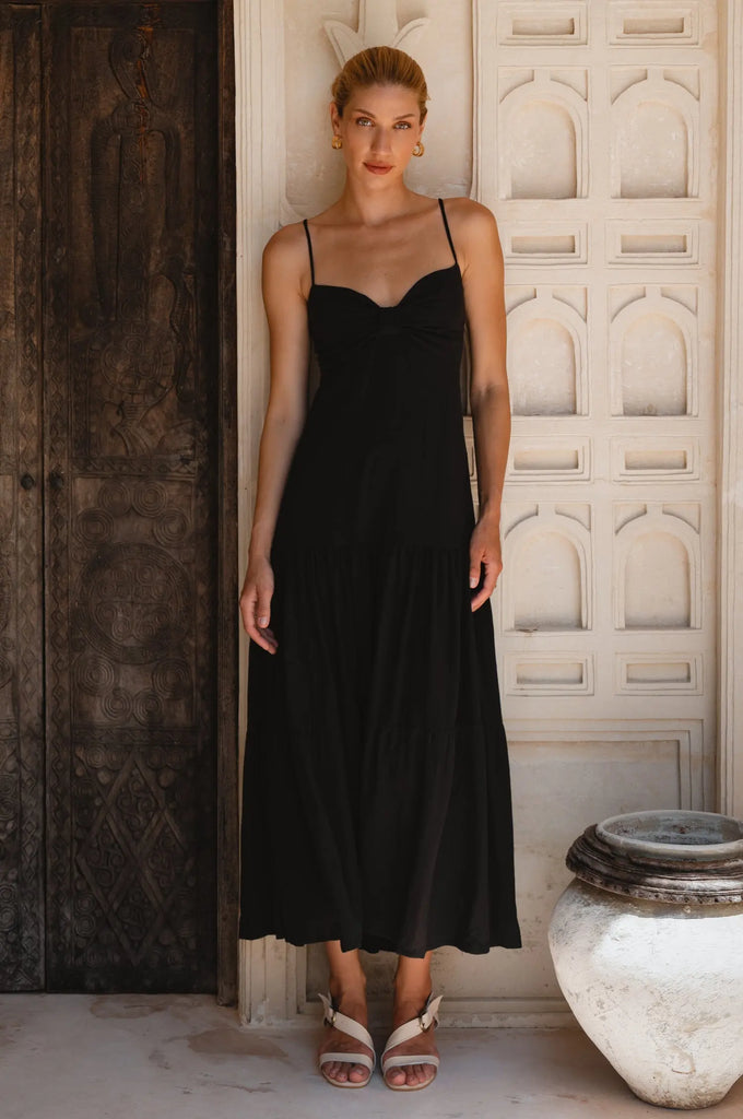 Aurelia Linen Maxi Dress by Bali Lane Bali Lane