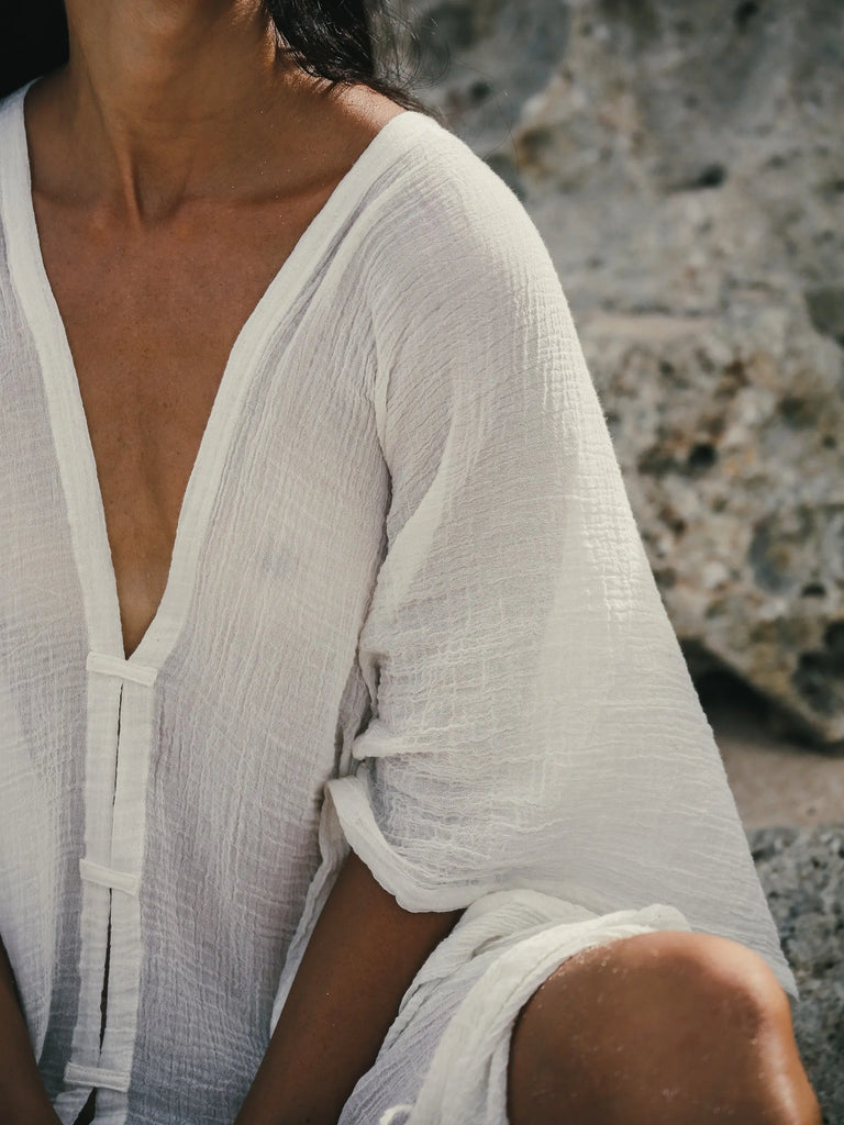 Ava Kimono - Natural by The Handloom The Handloom