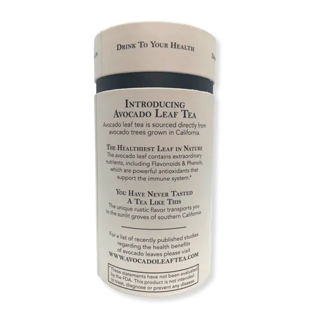 Avocado Leaf Tea Black Tea Blend by Avocado Tea Co. AVOCADO TEA CO.