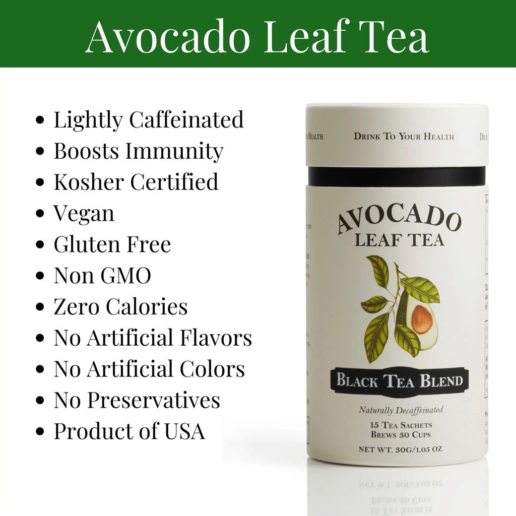 Avocado Leaf Tea Black Tea Blend by Avocado Tea Co. AVOCADO TEA CO.