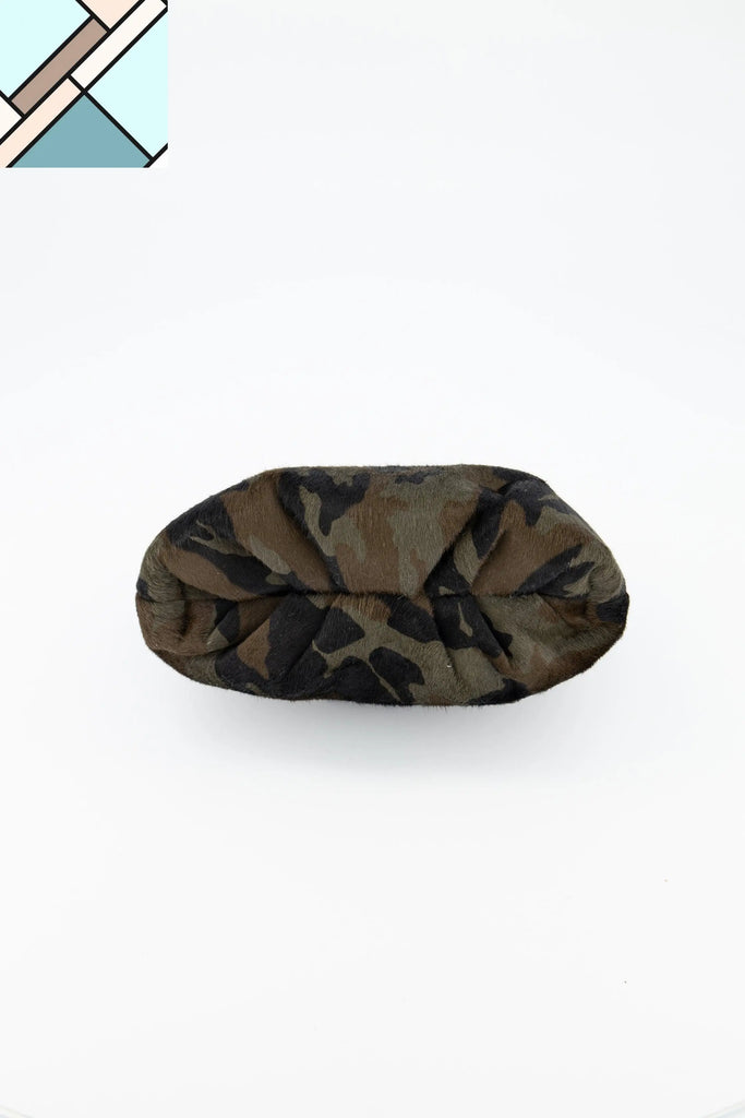 Baby Calf Mini Leda Handbag Soldier OTRERA