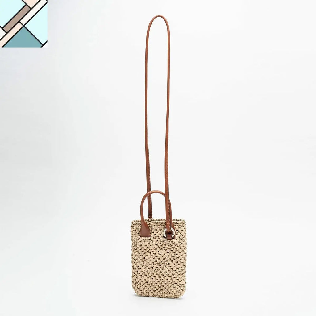 Balera Mini Knot Textured Cross Straped Bag TULLAA
