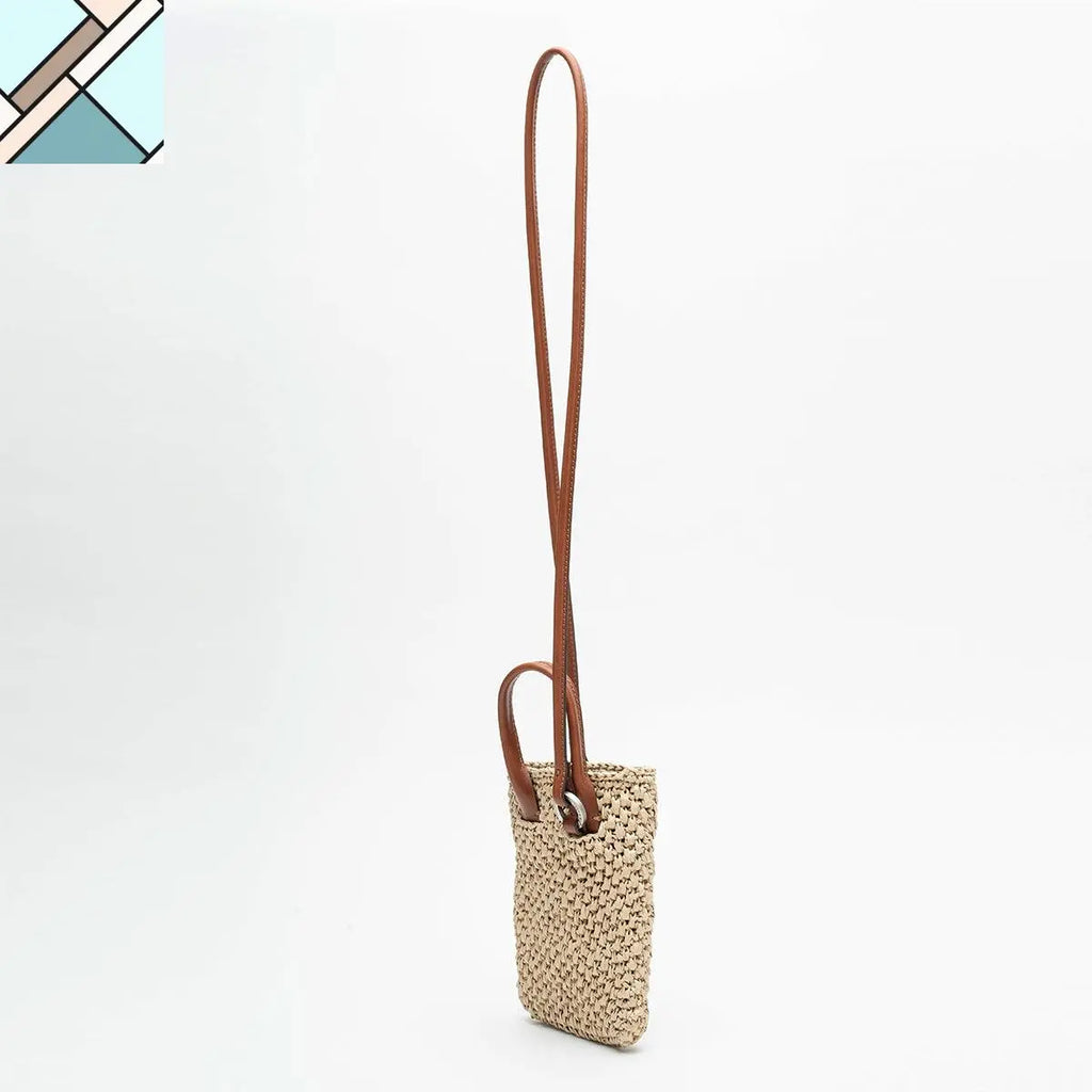 Balera Mini Knot Textured Cross Straped Bag TULLAA