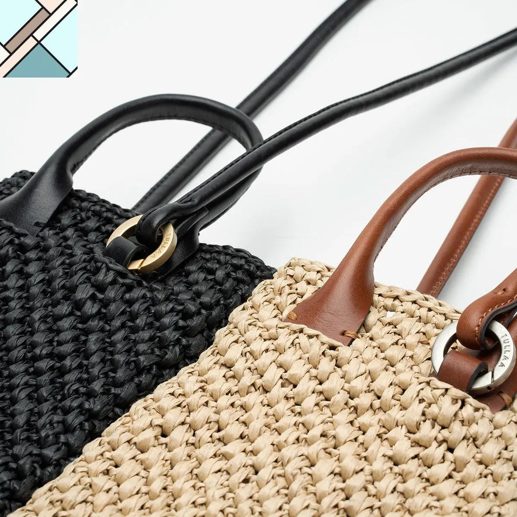 Balera Mini Knot Textured Cross Straped Bag TULLAA