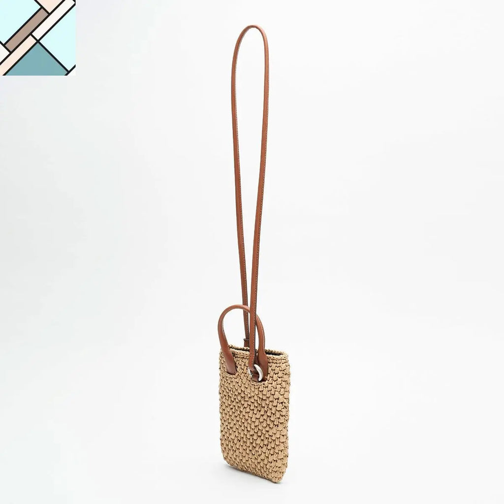 Balera Mini Knot Textured Cross Straped Bag TULLAA