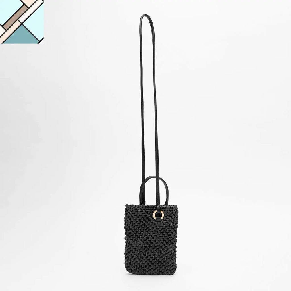 Balera Mini Knot Textured Cross Straped Bag TULLAA