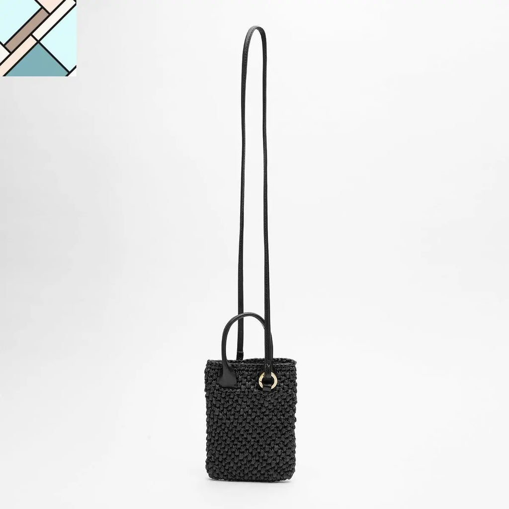Balera Mini Knot Textured Cross Straped Bag TULLAA