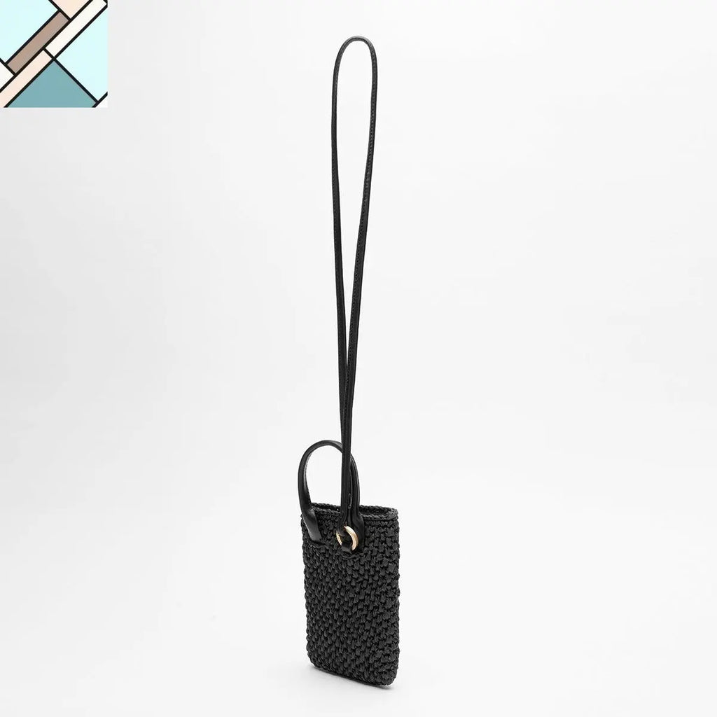 Balera Mini Knot Textured Cross Straped Bag TULLAA