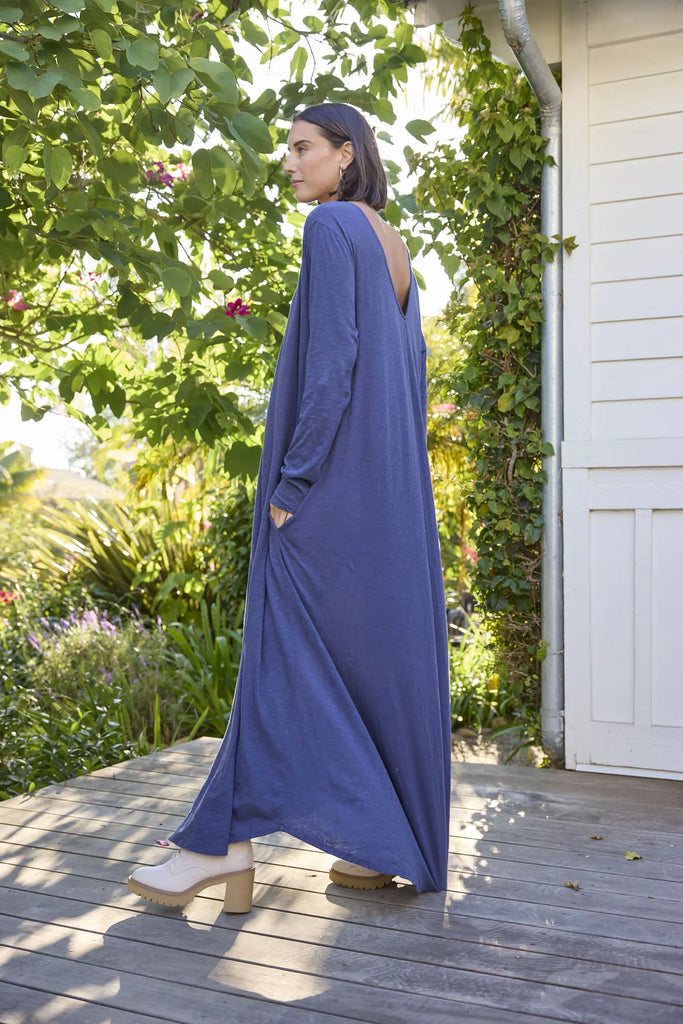 Be Clever Duo Dress - Inky Blue by And For Good And For Good