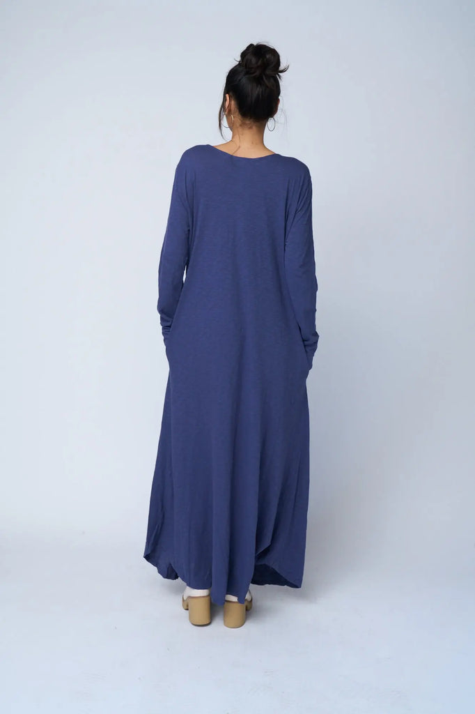 Be Clever Duo Dress - Inky Blue by And For Good And For Good