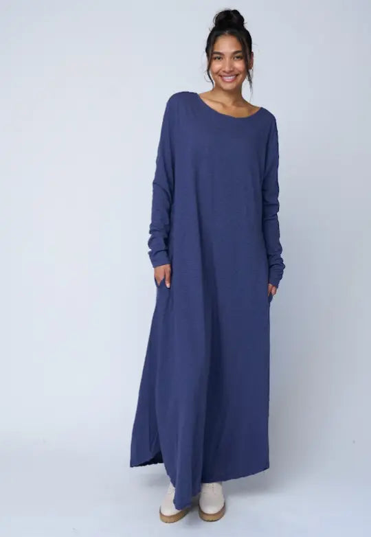 Be Clever Duo Dress - Inky Blue by And For Good And For Good