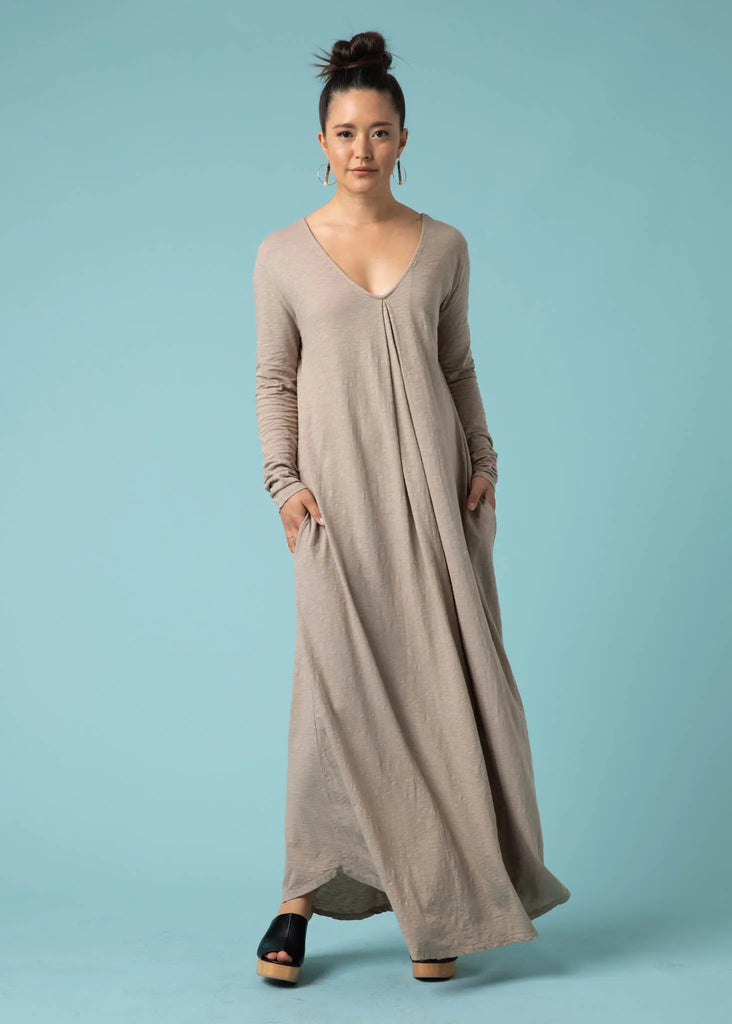 Be Clever Duo Dress - Pebble by And For Good And For Good
